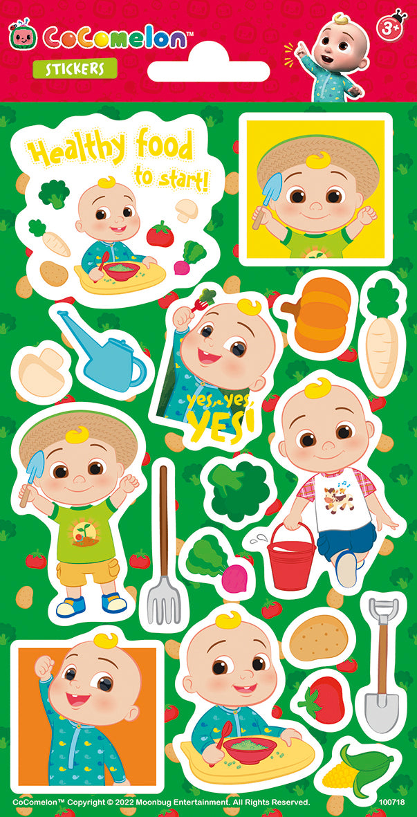 Cocomelon - Glitter tarrat