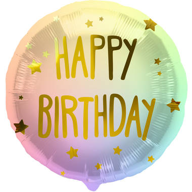 Happy Birthday Ombre, foliopallo