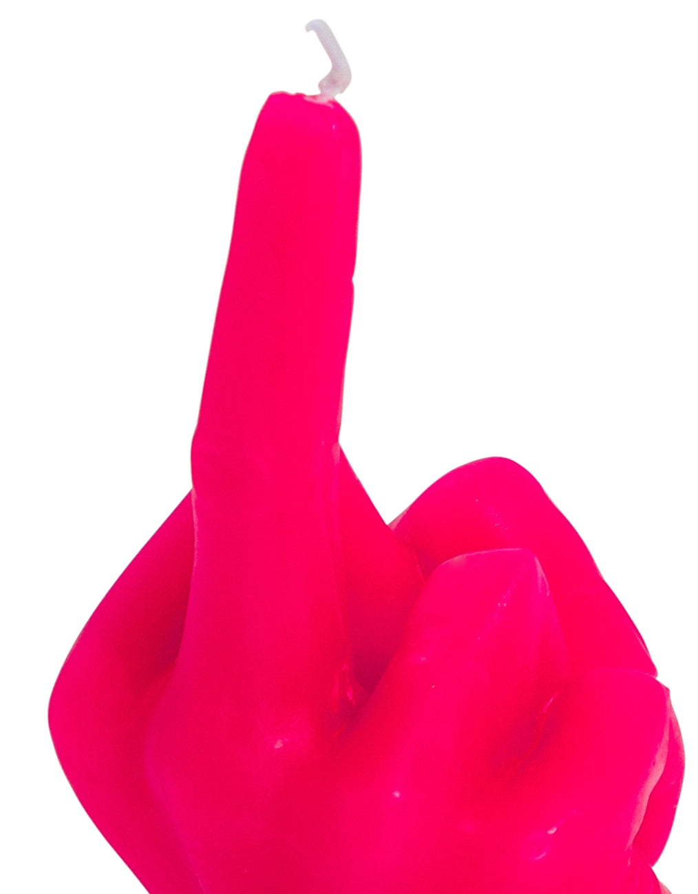 Keskisormi kynttilä - Pinkki