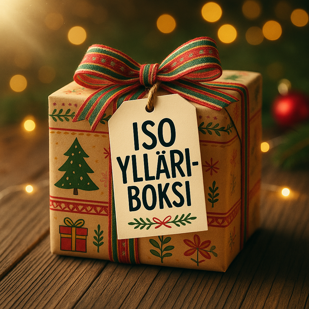 UUTUUS Iso-Joulu ylläri-boksi
