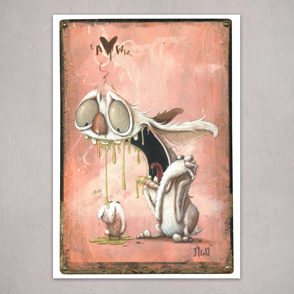 UUTUUS TULOSSA VARASTOON Drooling Over You - A4