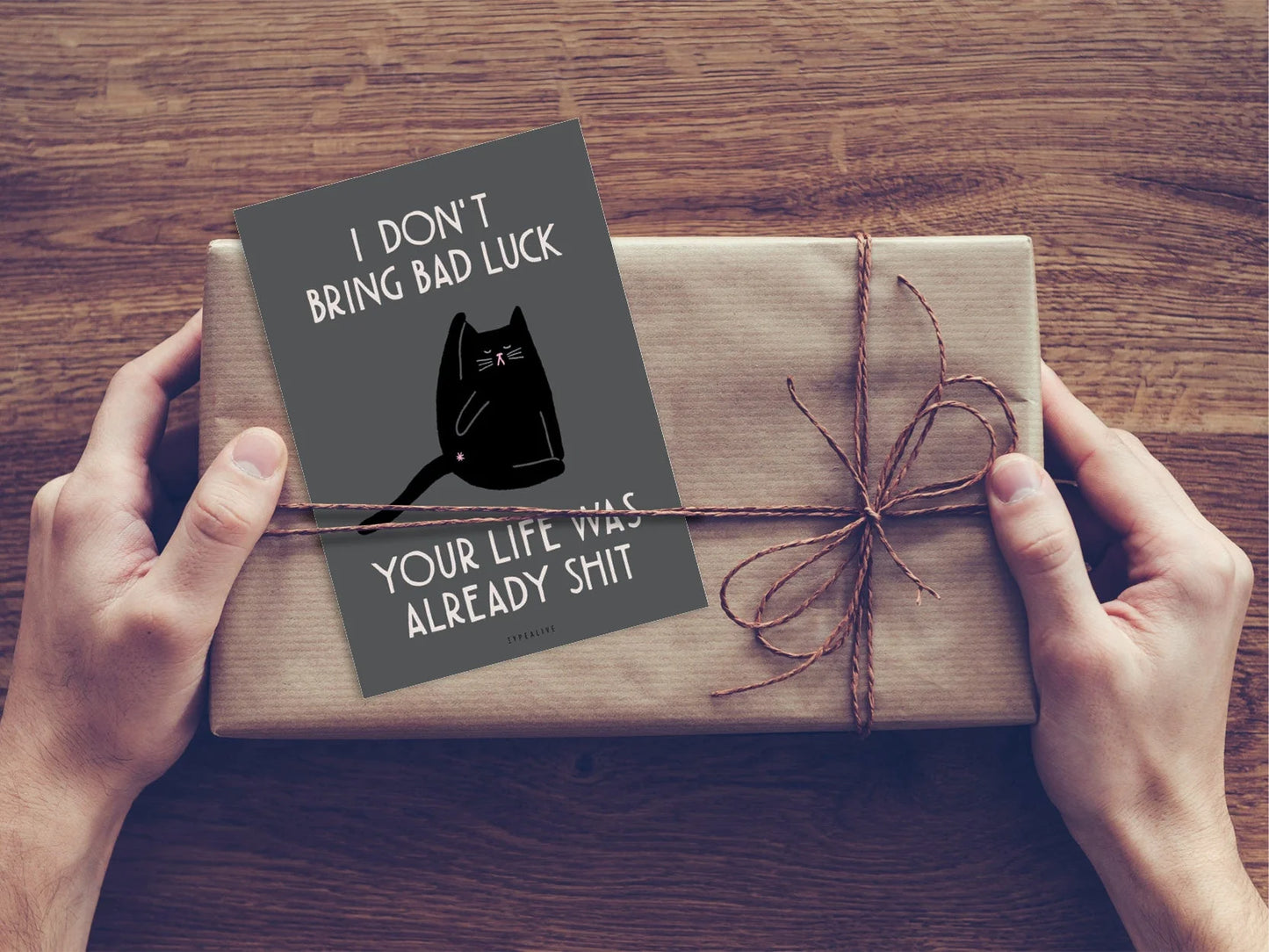 Postikortti, Bad luck