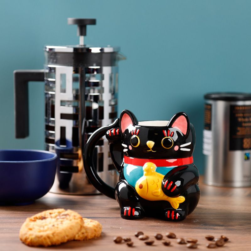 Lucky Cat - musta muki