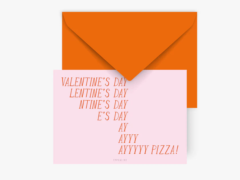 postikortti, Valentine Pizza