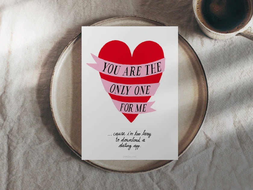 Postikortti, You are the only one for me