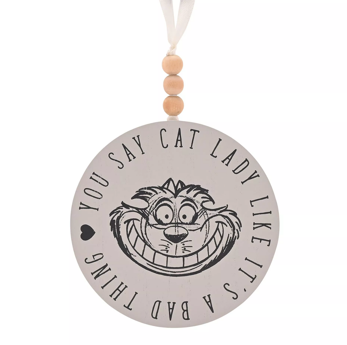 Disney pyöreä laatta/joulukoriste "You say cat lady like it's a bad thing"