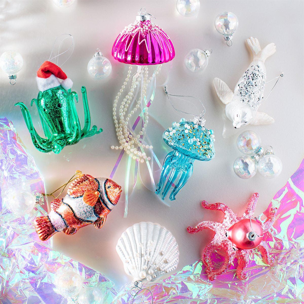 Joulukuusenkoriste Mustekala