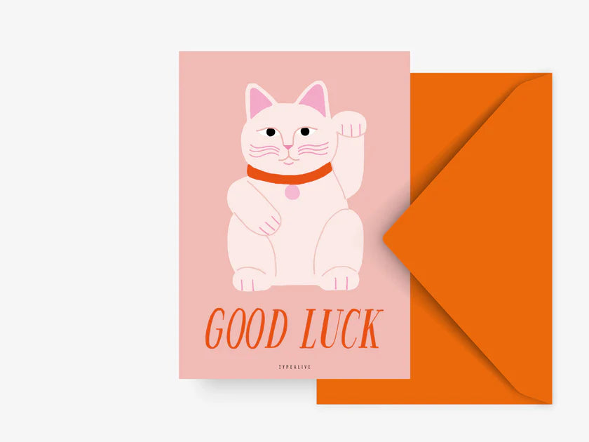 Postikortti, Lucky cat