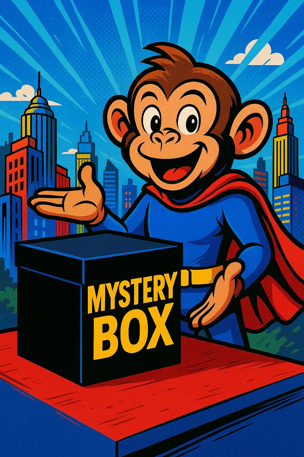 Mystery Box by Monkey Around, Supersankarit (Marvel, DC)