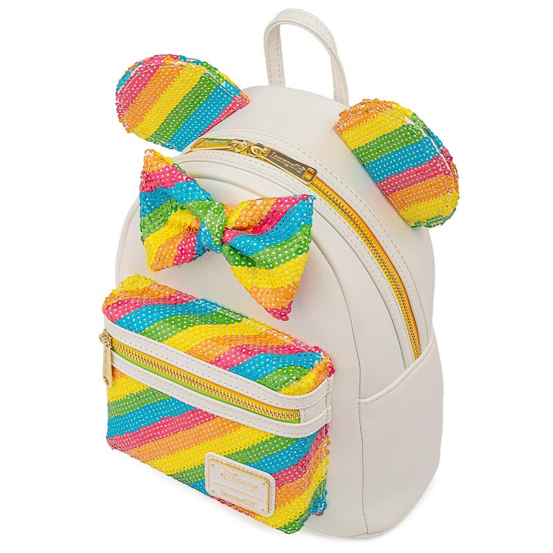 Loungefly Disney Minnie sateenkaari -reppu