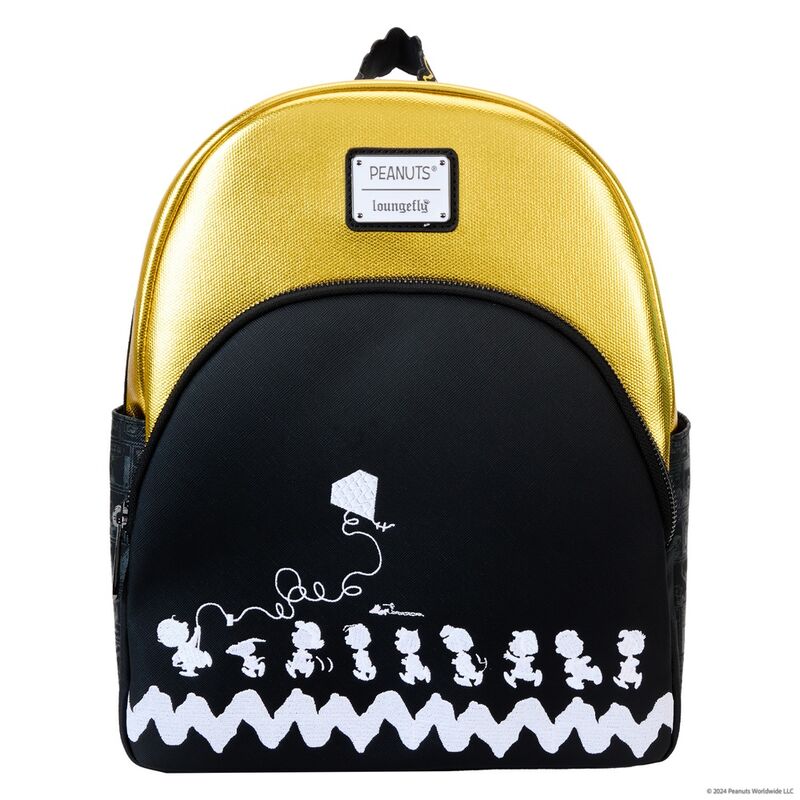 Loungefly Peanuts 75th Anniversary Snoopy ja jengi -reppu