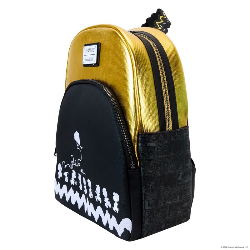 Loungefly Peanuts 75th Anniversary Snoopy ja jengi -reppu