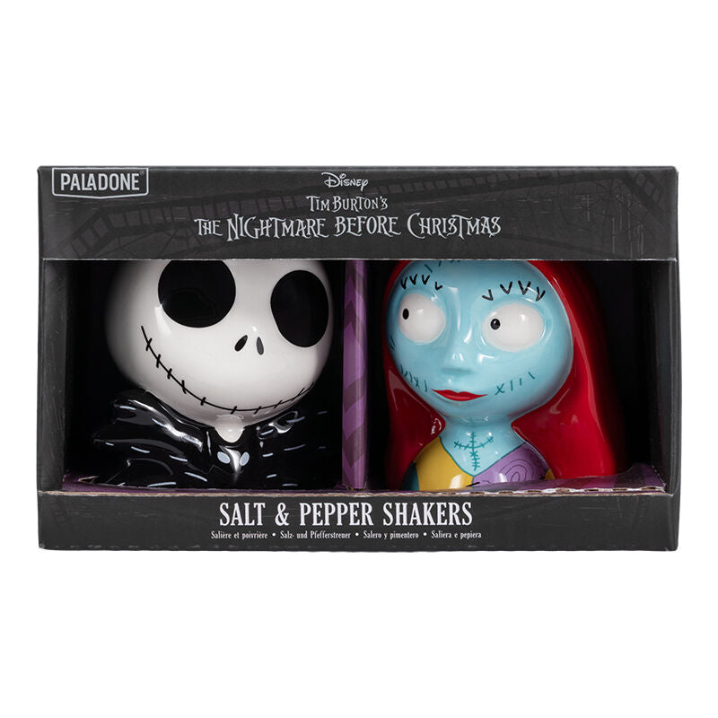 Disney Nightmare Before Christmas Jack & Sally -suola- ja pippurisirotin