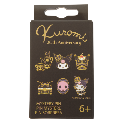 Loungefly Hello Kitty Kuromi 20th Anniversary pinssi - Blind Box