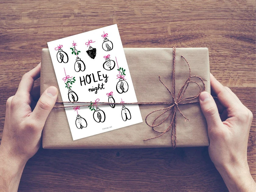 Joulukortti, Holey Night