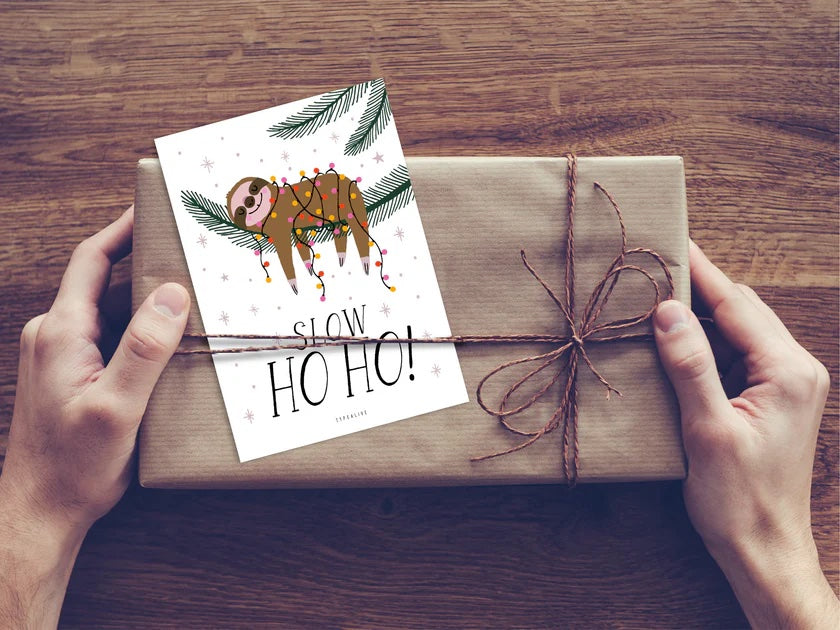 Joulukortti, Slow ho ho