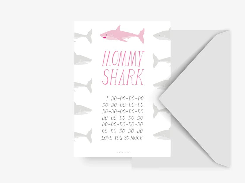 Postikortti, Mommy shark