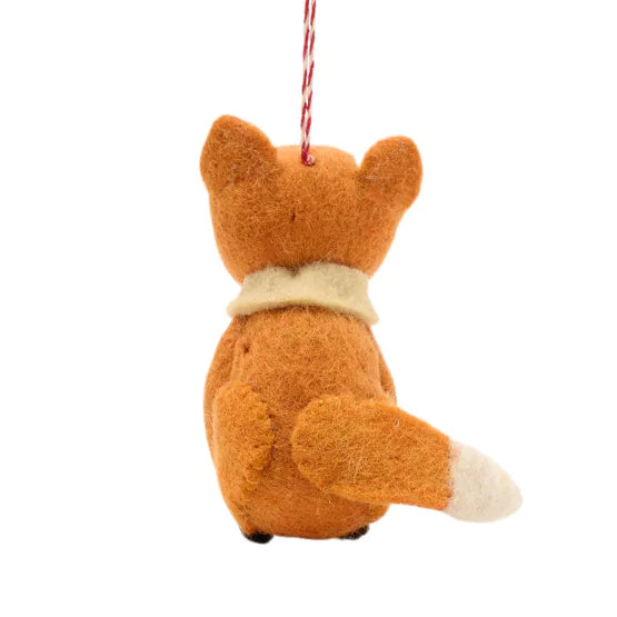 Huopainen Kettu joulukuusenkoriste