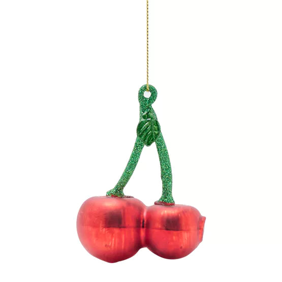 Kirsikka joulukuusenkoriste