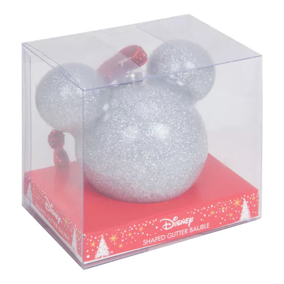 Disney Mikki Hiiri, joulukuusenkoriste hopea/glitter