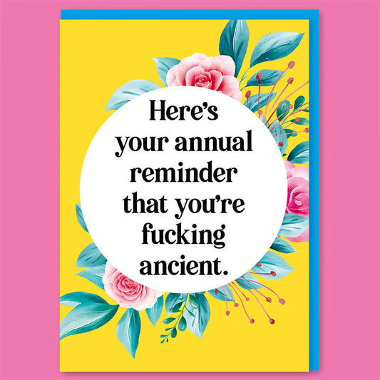 Dean Morris kortti - Your Annual Reminder