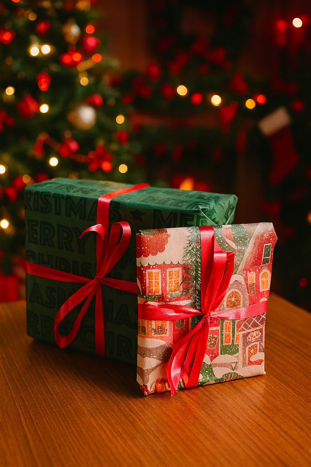 Lahjapaketointi, Joulu -50%