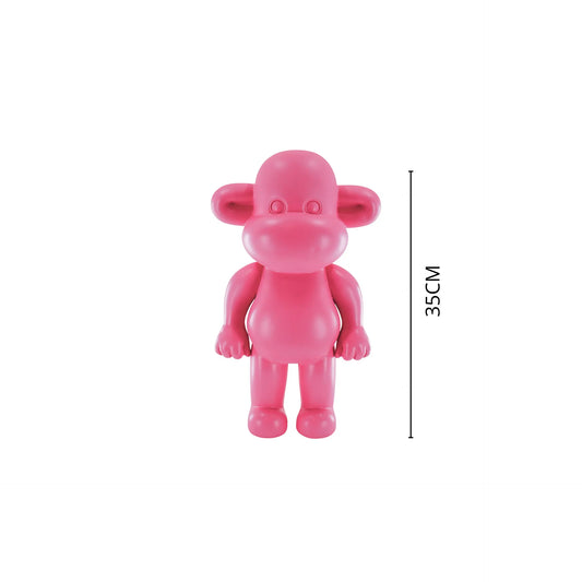 Apinahahmo 'Legenda' -Pinkki 35cm