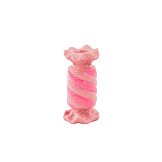 UUTUUS TULOSSA VARASTOON Karamelli kynttilänjalka- Pinkki