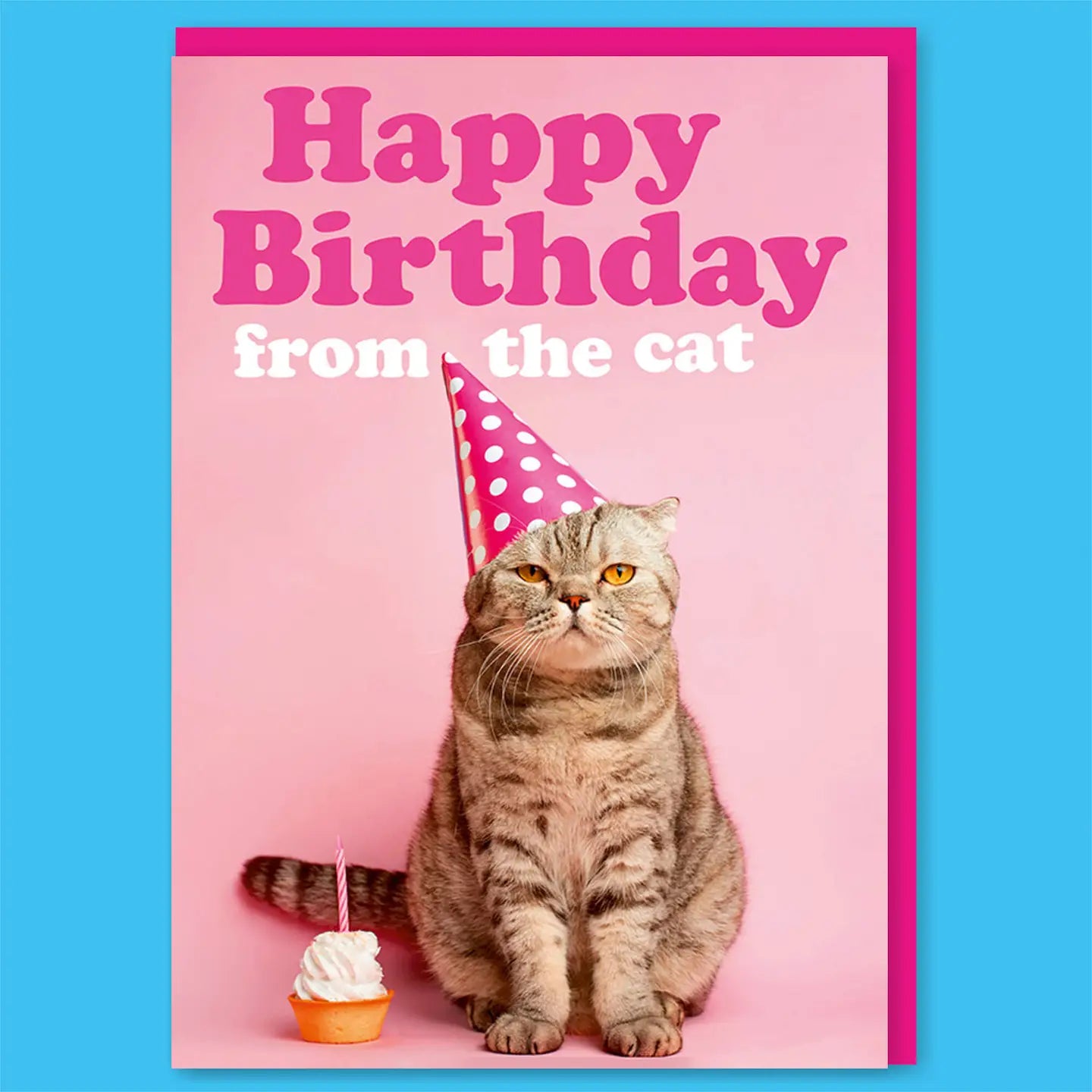 Dean Morris kortti - Happy Birthday from the Cat