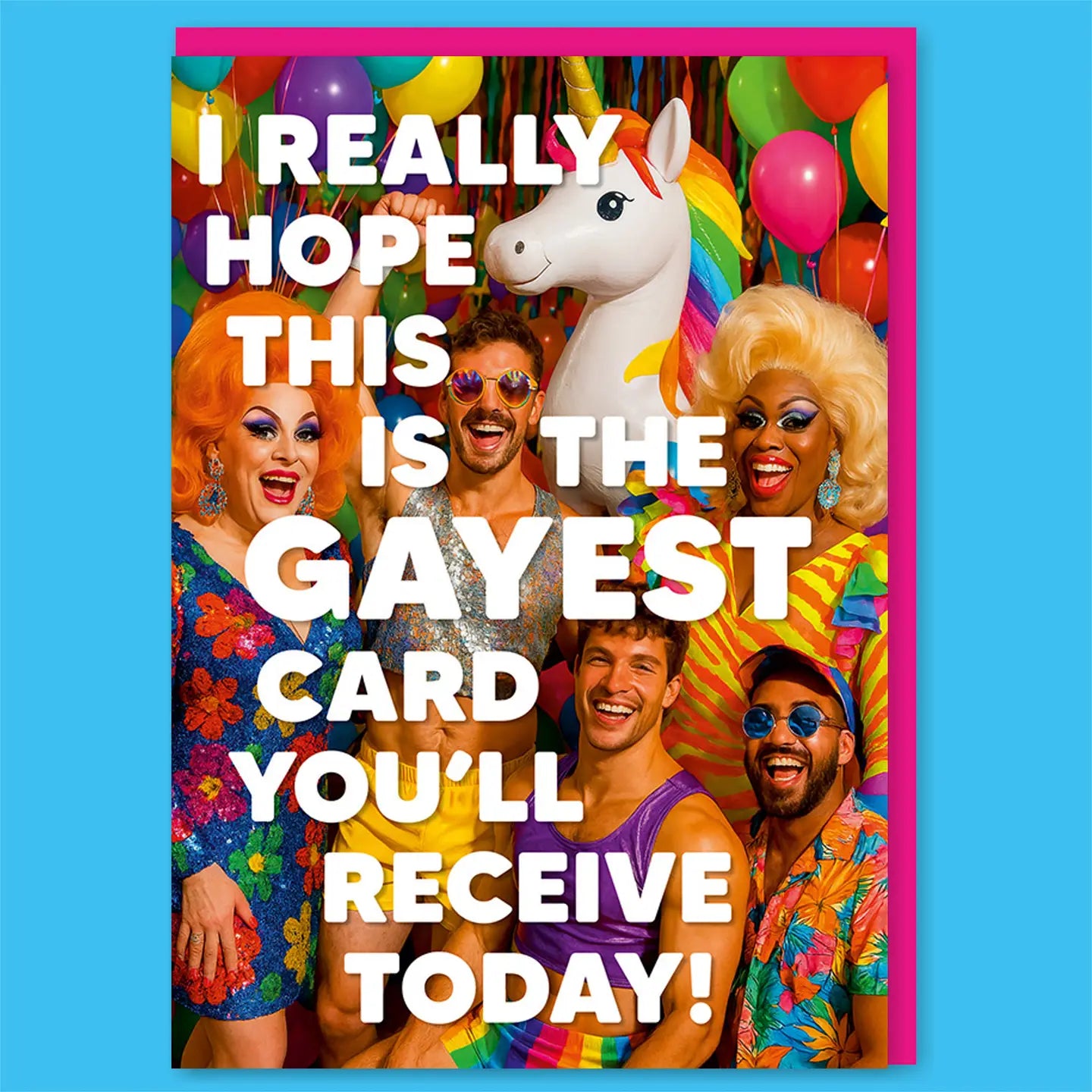 Dean Morris kortti - The G**** Card You'll Receive Today