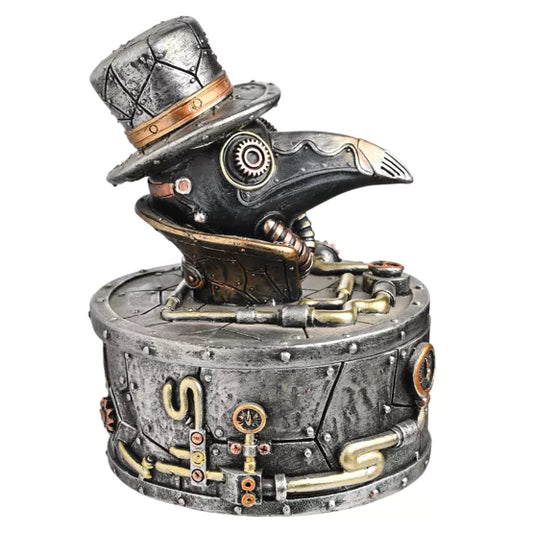 Steampunk Korppi, säilytysrasia