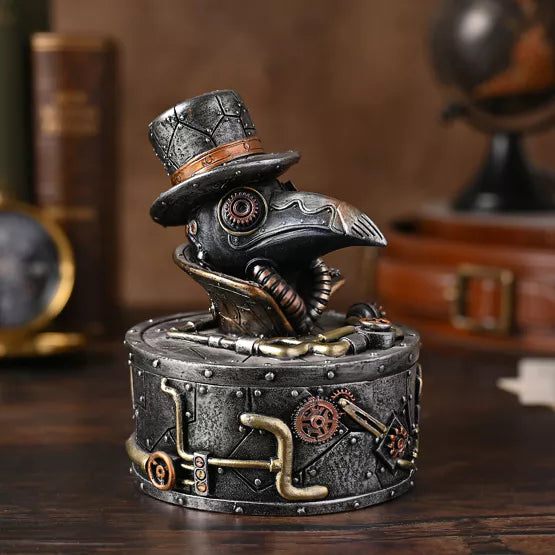 Steampunk Korppi, säilytysrasia