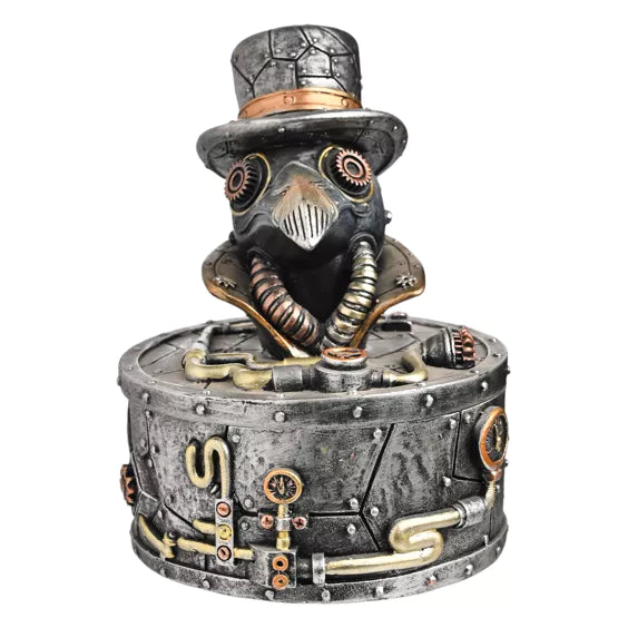 Steampunk Korppi, säilytysrasia