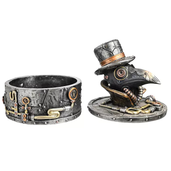 Steampunk Korppi, säilytysrasia