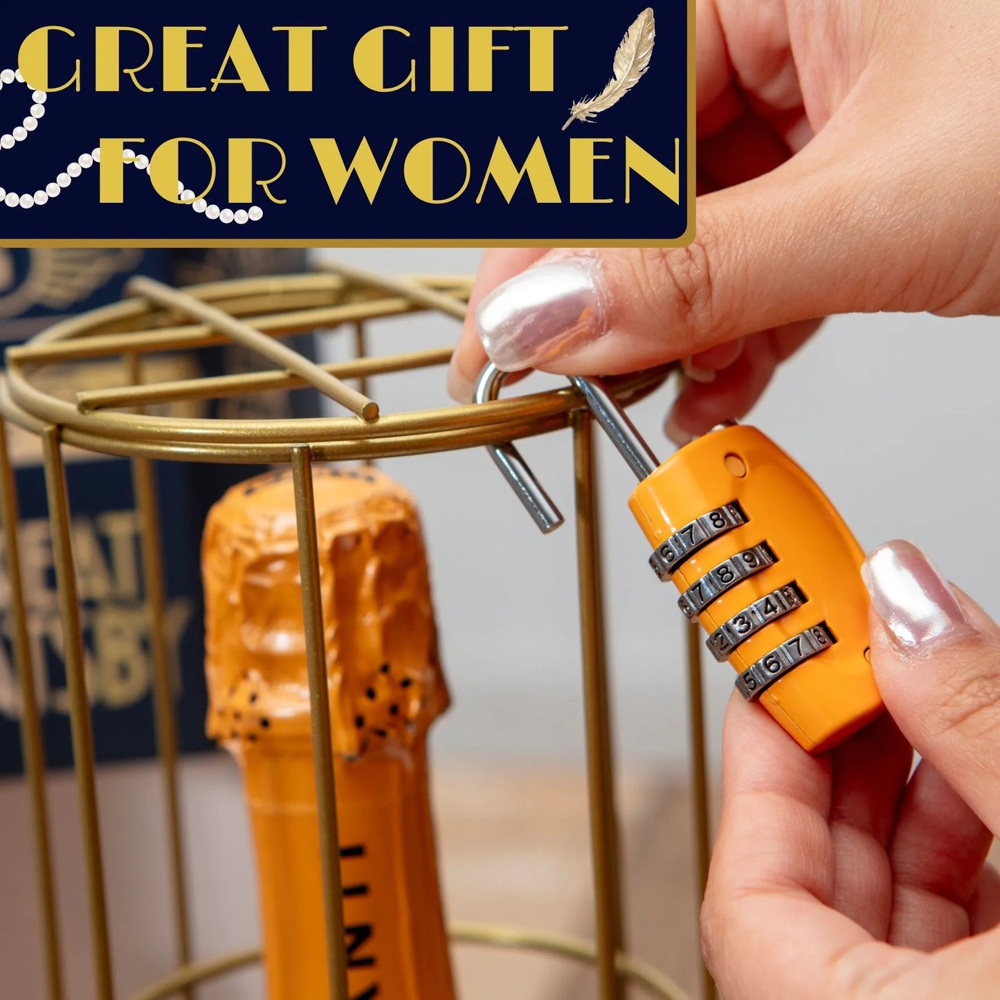 TULOSSA UUTUUS VARASTOON Kuohuviinipullo Pakopeli - The Great Gatsby