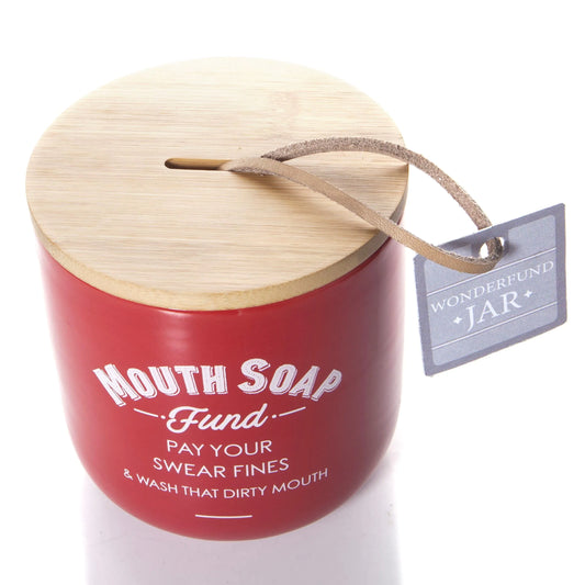 UUTUUS TULOSSA VARASTOON Mouth Soap Fund - "Suusaippuarahasto" -purkki