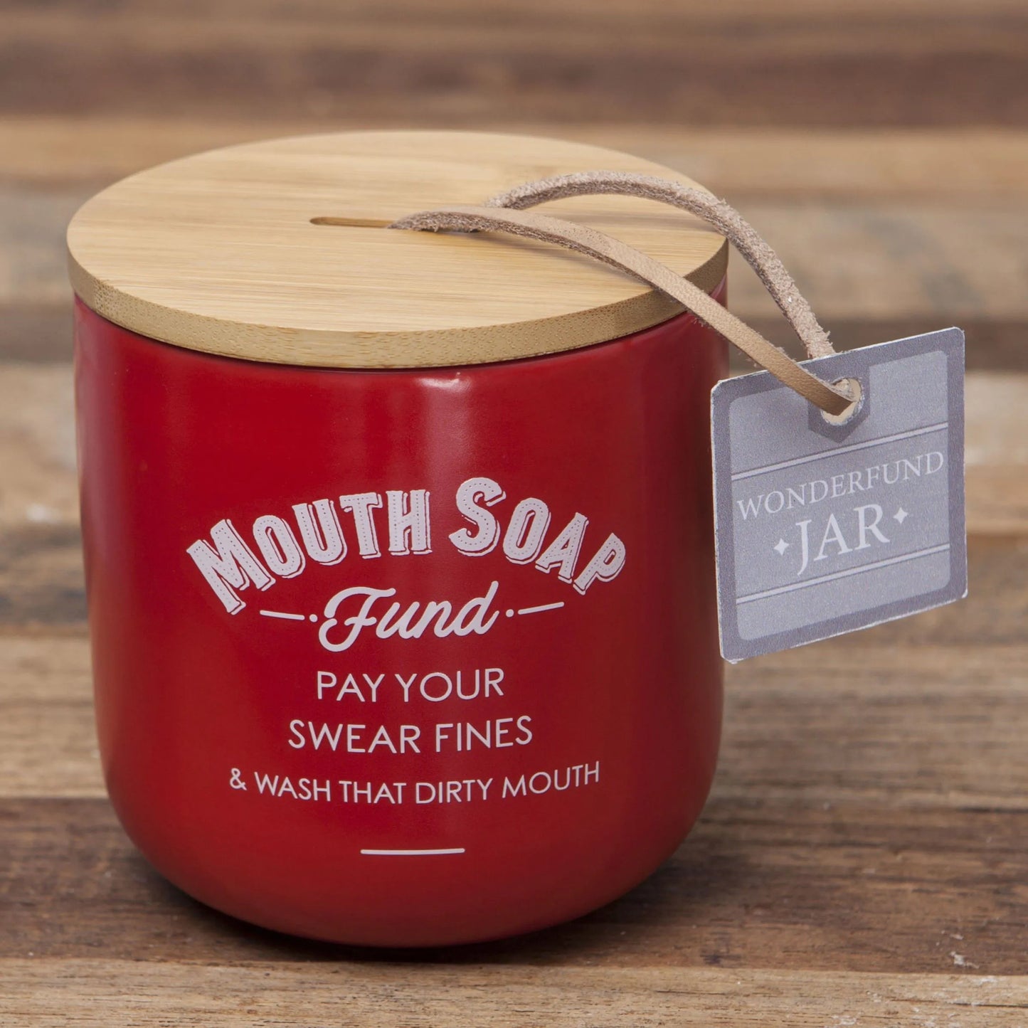 UUTUUS TULOSSA VARASTOON Mouth Soap Fund - "Suusaippuarahasto" -purkki