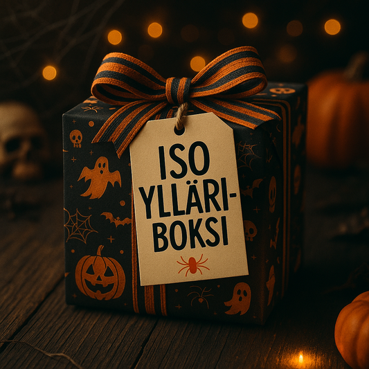 UUTUUS Iso-Halloween ylläri-boksi