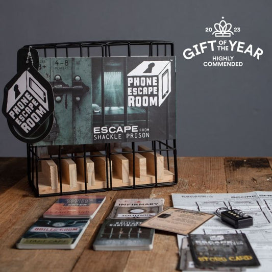 TULOSSA LISÄÄ VARASTOON Puhelin Pakopeli - Phone Escape Room Escape Shackle Prison