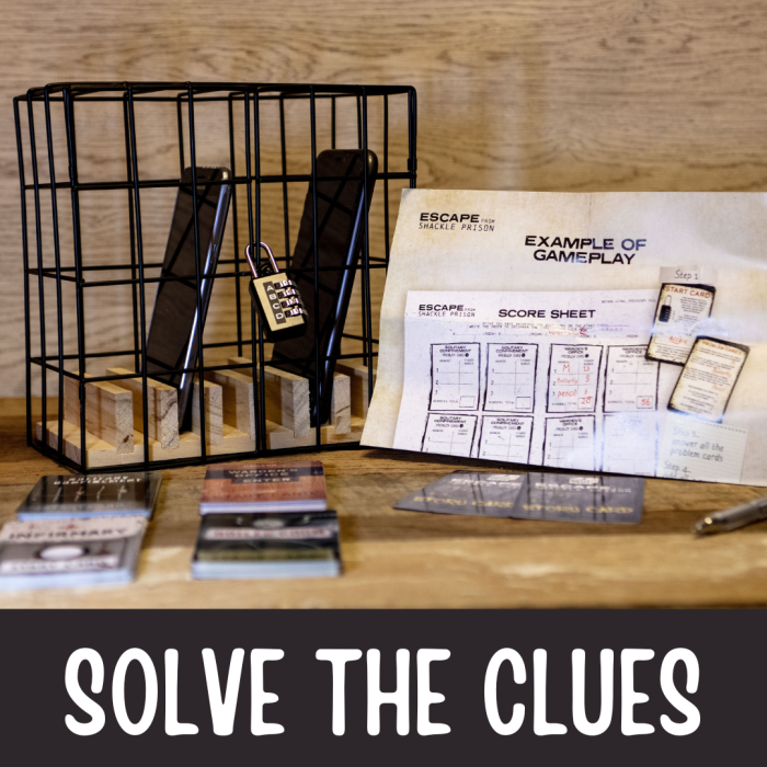 TULOSSA LISÄÄ VARASTOON Puhelin Pakopeli - Phone Escape Room Escape Shackle Prison