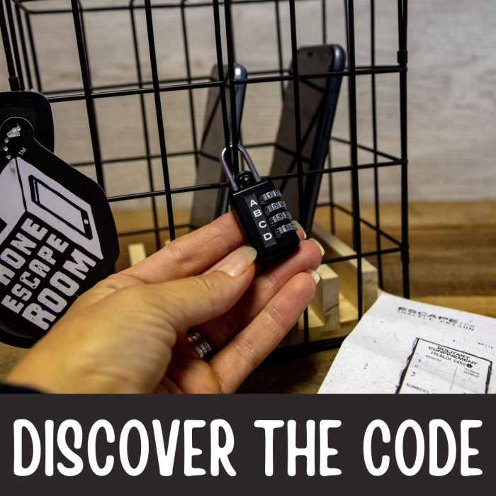 TULOSSA LISÄÄ VARASTOON Puhelin Pakopeli - Phone Escape Room Escape Shackle Prison