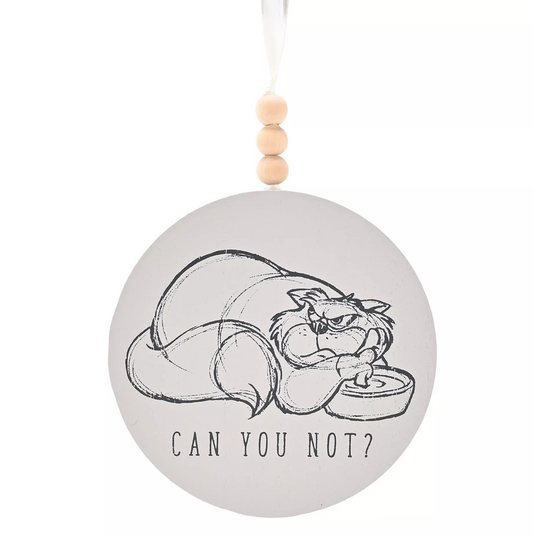 Disney pyöreä laatta/joulukoriste "Can you not?"