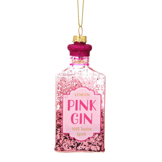 Joulukuusenkoriste Pink Gin