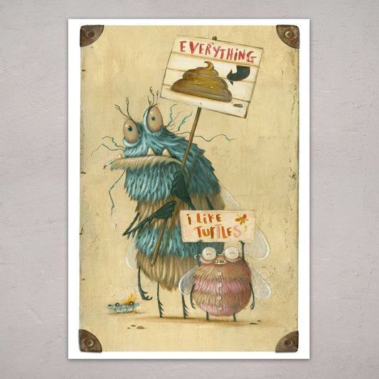 UUTUUS TULOSSA VARASTOON Turds and Turtles - A4