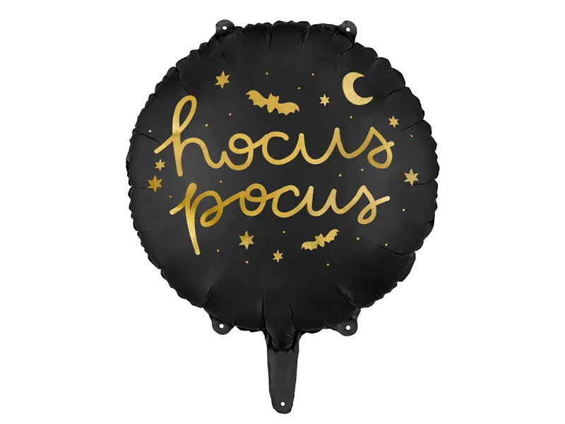 Hocus Pocus, pieni foliopallo musta