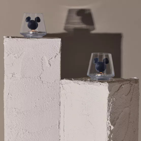 UUTUUS TULOSSA VARASTOON Disney Mikki Hiiri lasi tuikkukippo/juomalasi 2 kpl