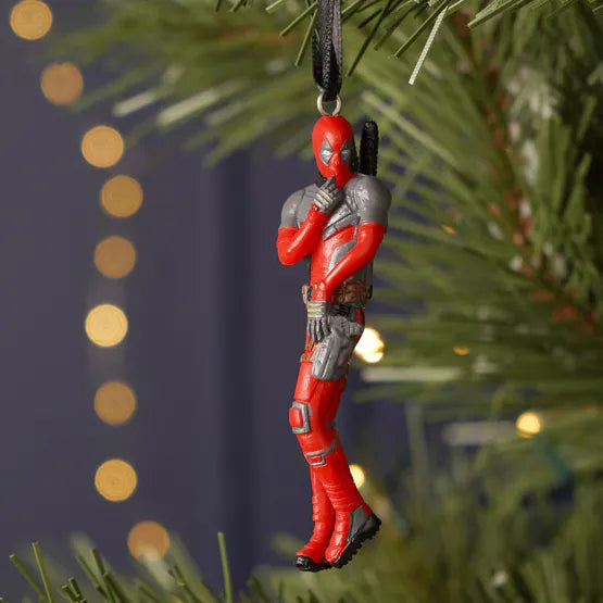 UUTUUS TULOSSA VARASTOON Disney Marvel Deadpool joulukuusenkoriste