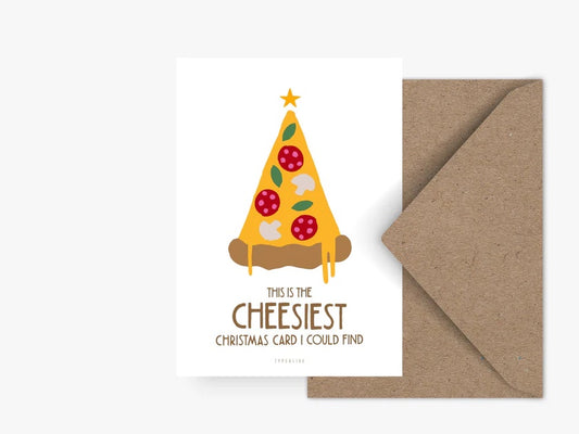 TULOSSA LISÄÄ VARASTOON Joulukortti, Cheesiest