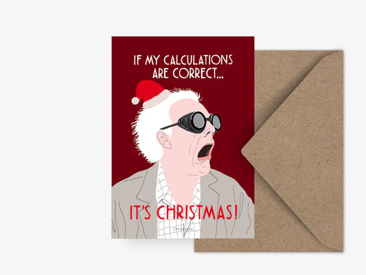 UUTUUS TULOSSA VARASTOON Joulukortti, Calculations