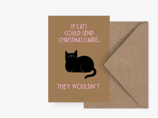 Postikortti, Christmas Cat No. 2